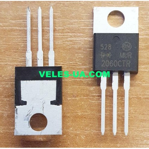 MUR2060CTR TO220 (артикул: MUR2060CTR TO220) MUR2060CTR TO220 (артикул: MUR2060CTR TO220)